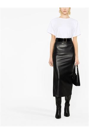 T-shirt in jersey di cotone color bianco ISABEL MARANT | TS0041FAA1N41I20WH